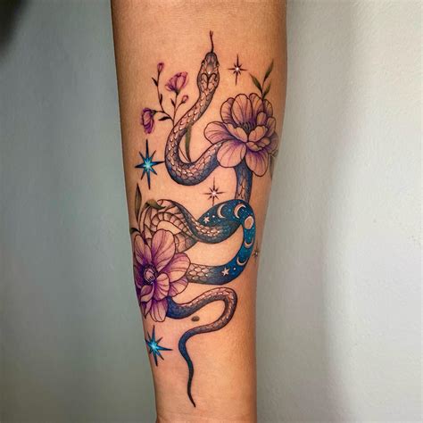 pretty snake tattoo|snake tattoos for women.